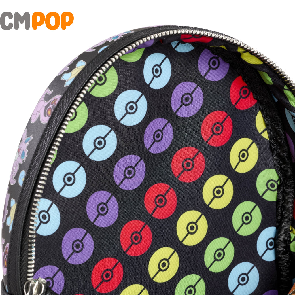 Pokémon AOP Mini Backpack - Loungefly Loungefly