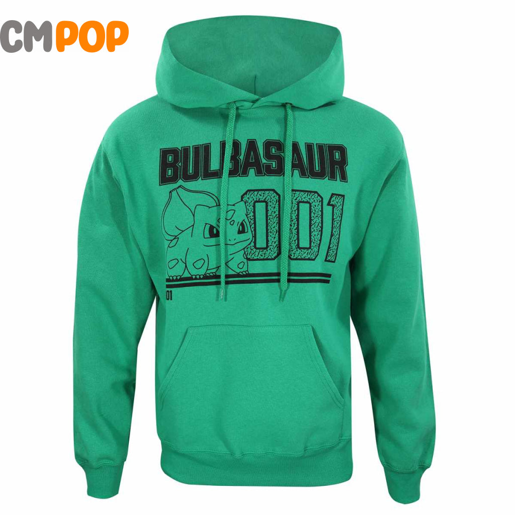 Pokemon – Bulbasaur Line Art (Pullover Hoodie) Unisex Hoodie - Size Large