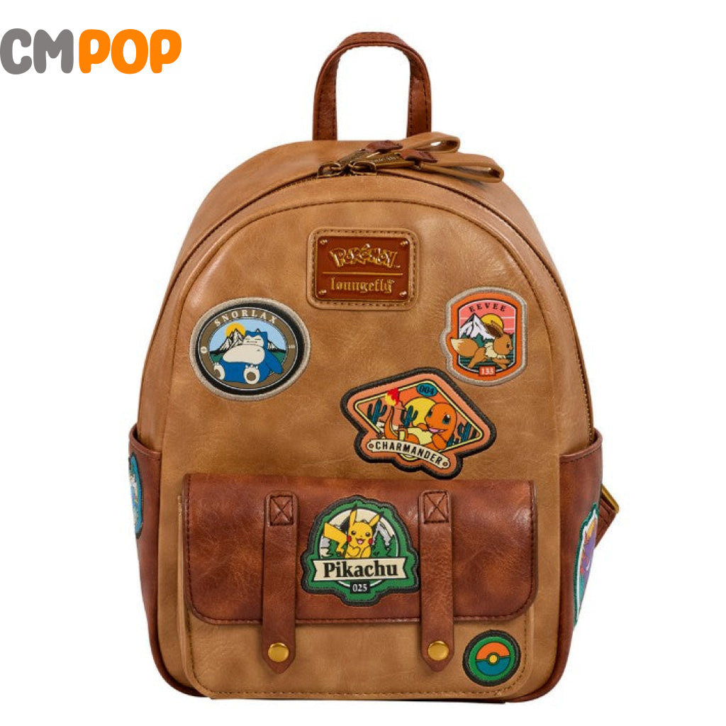 Pokémon Camper Patch Mini Backpack - Loungefly - On sale 28th May Loungefly