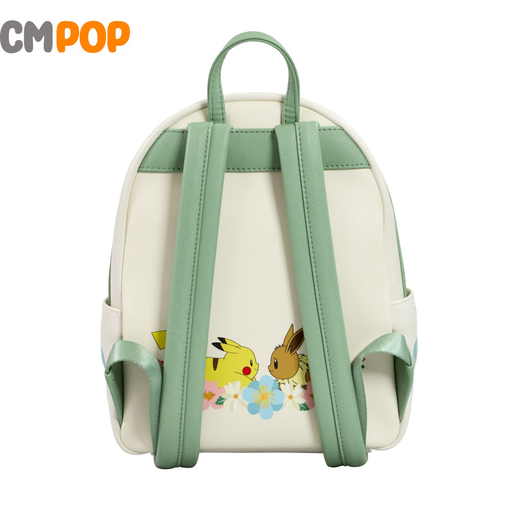 Pokémon Pikachu & Eevee Floral Mini backpack - Loungefly - Coming Soon - on Sale 30th April Loungefly