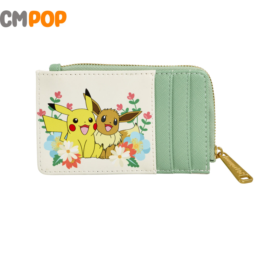 Pokémon Pikachu & Eevee Floral - Wallet - Lounge fly - Coming Soon on Sale 30th April Loungefly