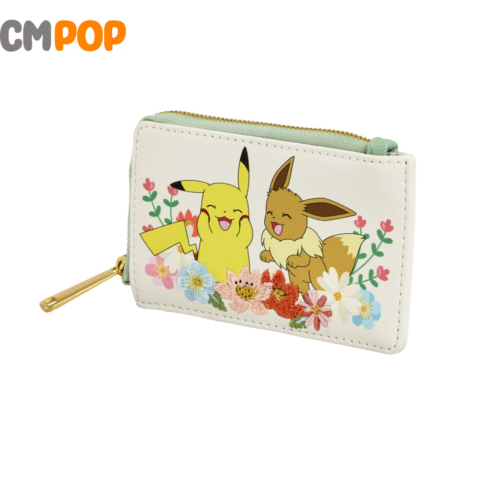 Pokémon Pikachu & Eevee Floral - Wallet - Lounge fly - Coming Soon on Sale 30th April Loungefly