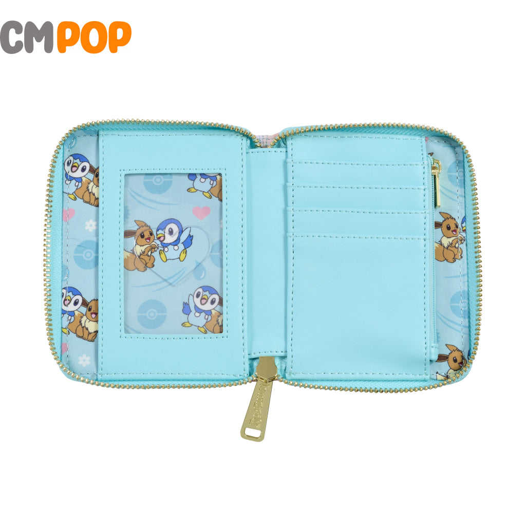 Pokémon Piplup & Eevee Friends Wallet - Loungefly - Coming Soon on Sale 30th April Loungefly