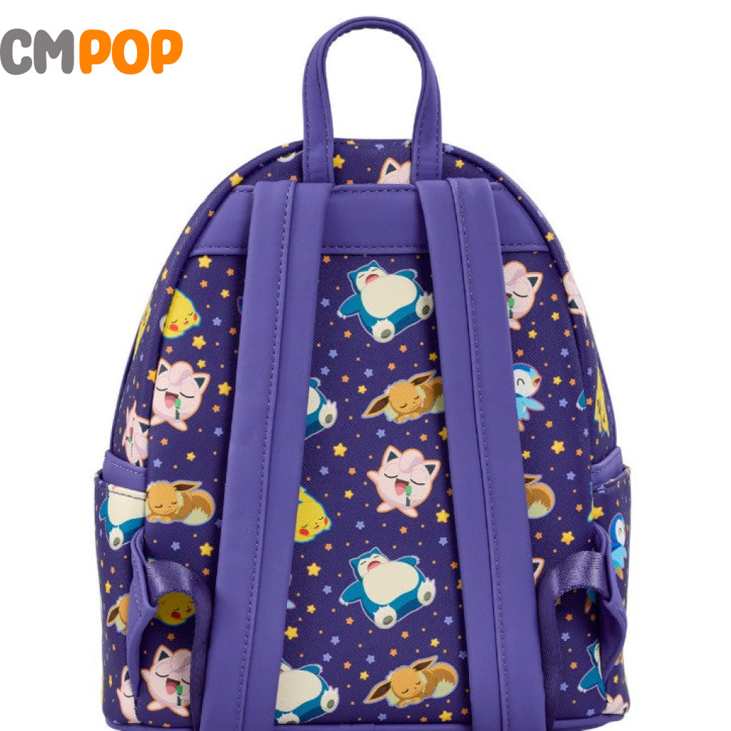 Pokémon Sleeping Pikachu and Friends Mini Backpack - Loungefly - Coming Soon 28th May Loungefly