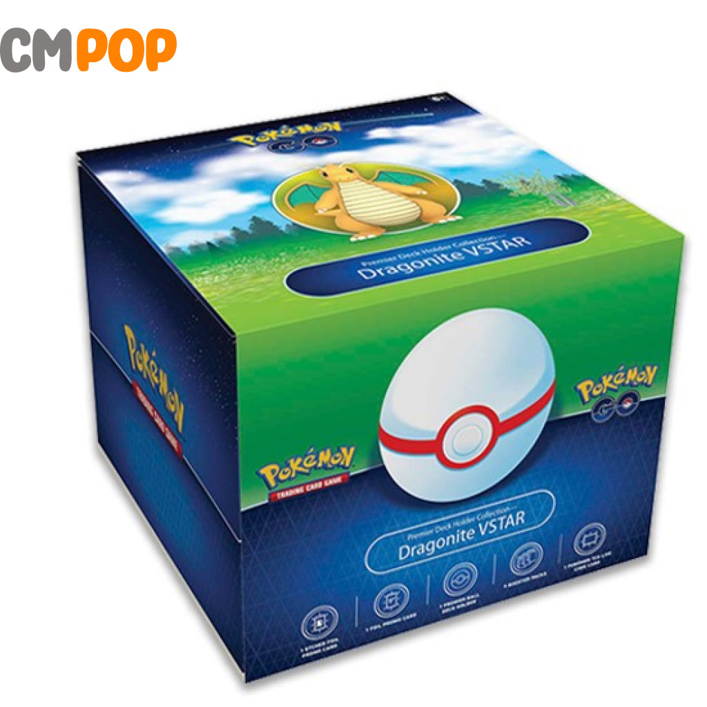 Pokémon Tcg: Go Premier Deck Holder Collection Dragonite Vstar