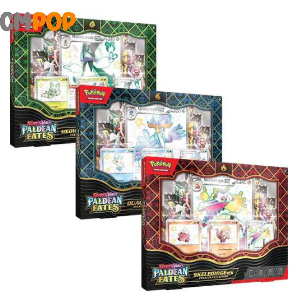 Pokémon Tcg: Scarlet & Violet 4.5 Paldean Fates Premium Collection -