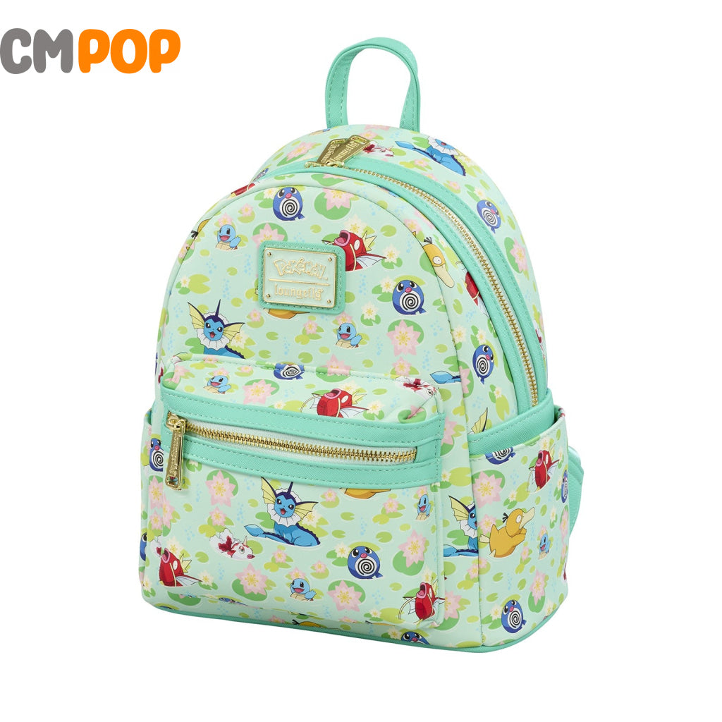 Pokémon Water Type Mini Backpack - Loungefly - Coming Soon on Sale 30th April Loungefly