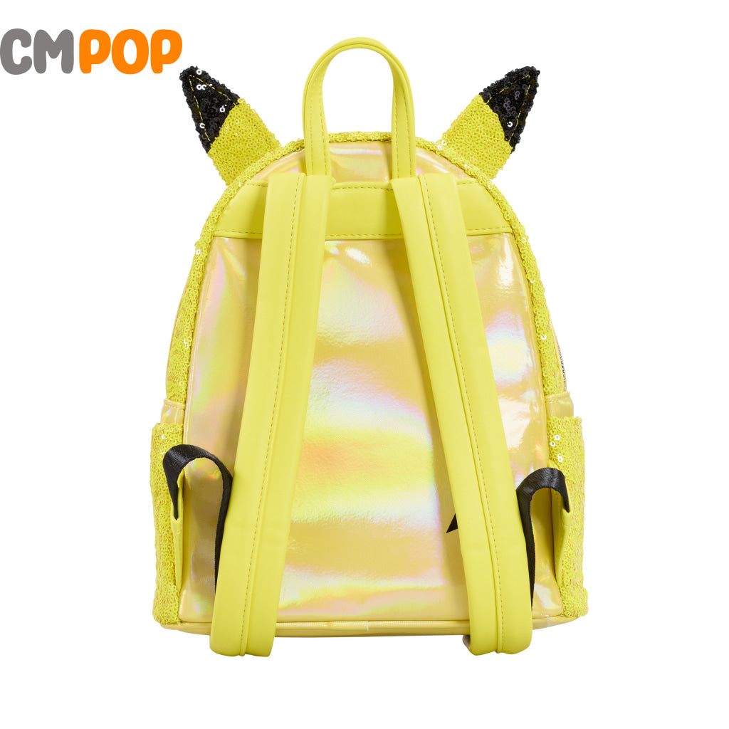 Pokemon World 1-1 Games Sequin Pikachu Cosplay Mini Backpack - Loungefly Loungefly