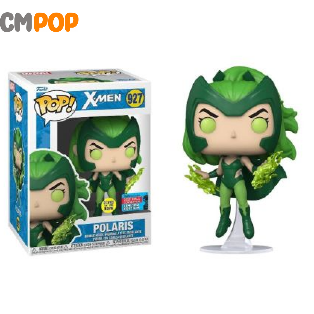 Polaris - X-Men #927 Funko Pop! Marvel -Gitd 2021 Fall Convention Exclusive Pop