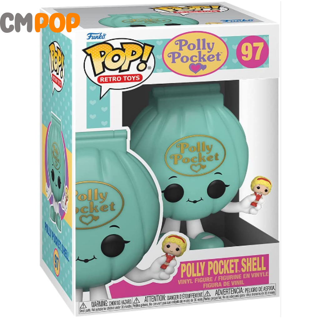 Polly Pocket Shell - #97 Funko Pop! Retro Toys Pop