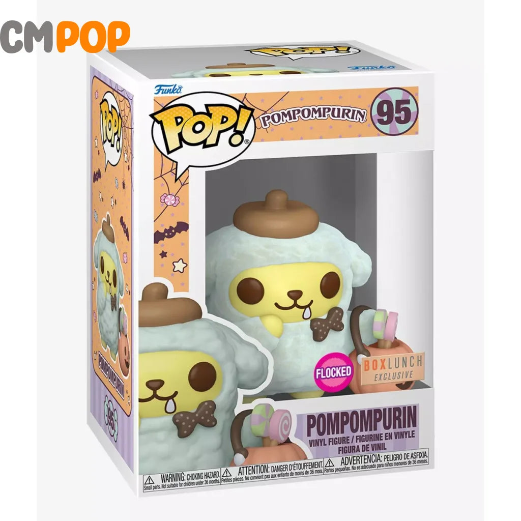 Pompompurin - #95 Funko Pop! Flocked Box Lunch Exclusive Pop