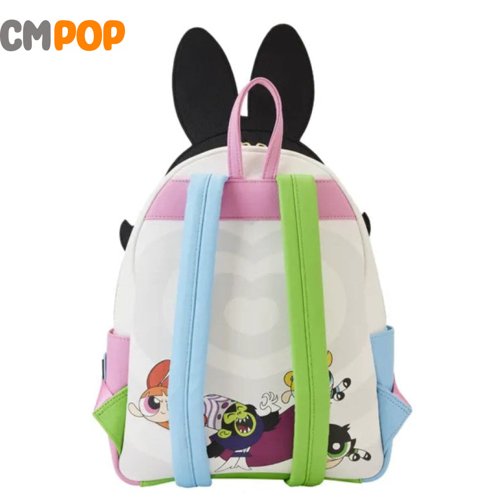Powerpuff Girls Triple Pocket Backpack - Cartoon Network Loungefly