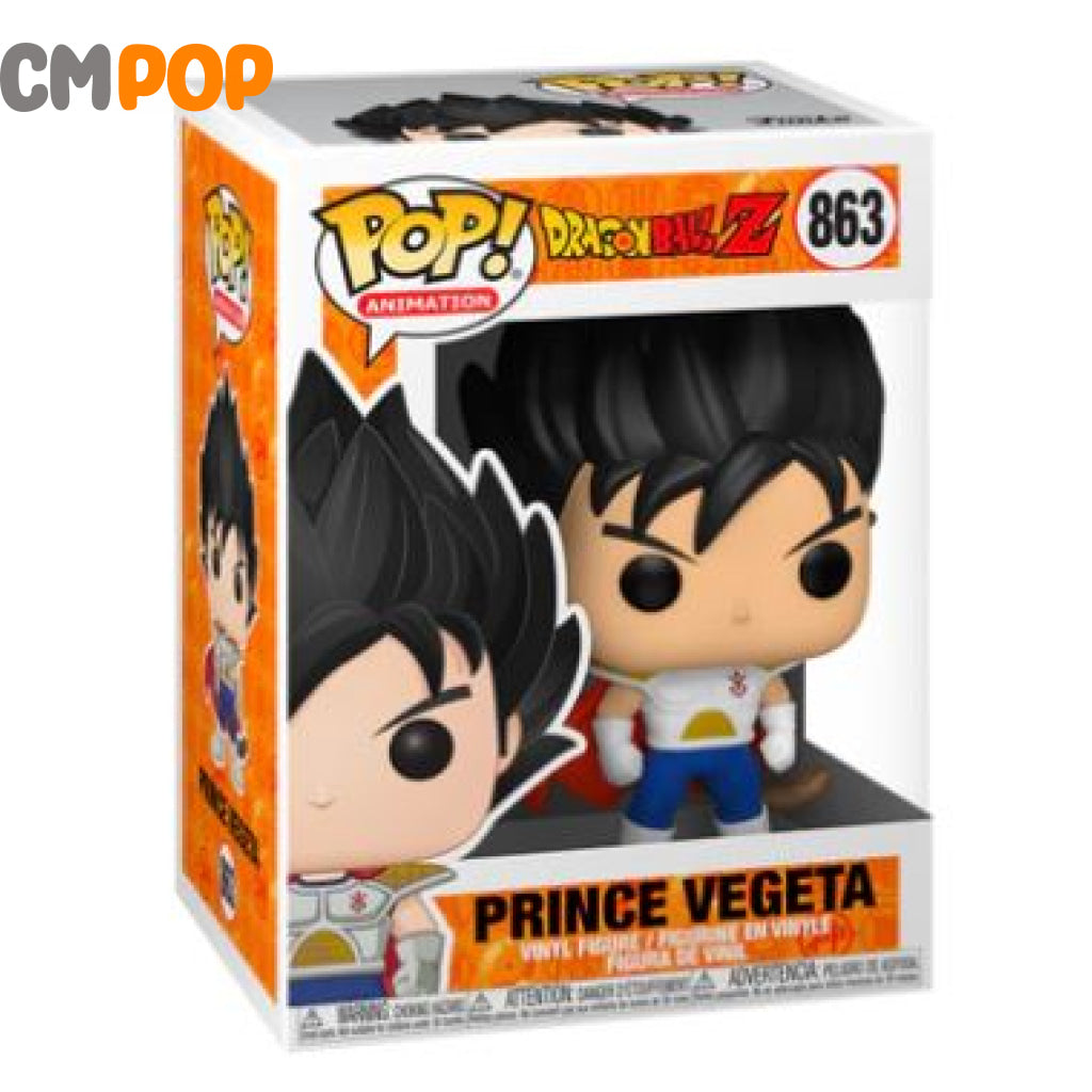 Prince Vegeta - #863 Funko Pop! Dragonball Z Nycc 2022 Convention Exclusive Pop