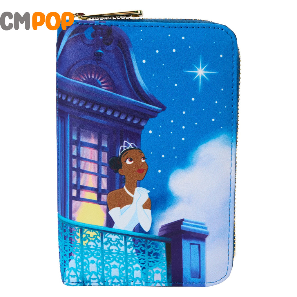 Princess And The Frog 15Th Anniversary Zip Around Wallet - Loungefly