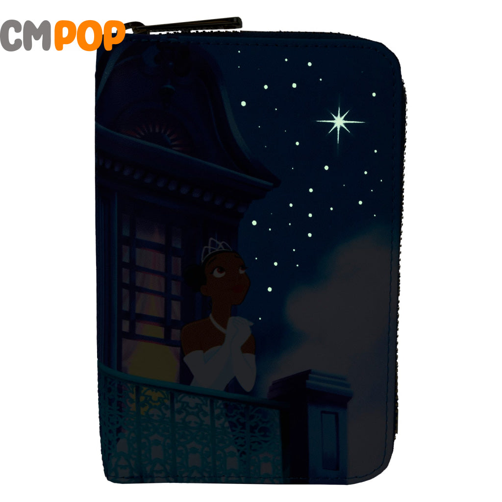 Princess And The Frog 15Th Anniversary Zip Around Wallet - Loungefly