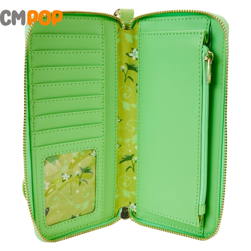 Princess And The Frog Tiana Lenticular Zip Around Wristlet Wallet - Disney Loungefly