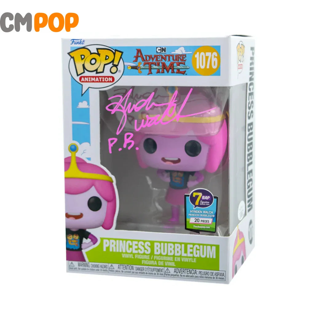 Princess Bubblegum - #1076 - Funko Pop! - Animation - Cartoon Network - 7 BAP - 20PCS - Signed POP! - Signed by Hyden