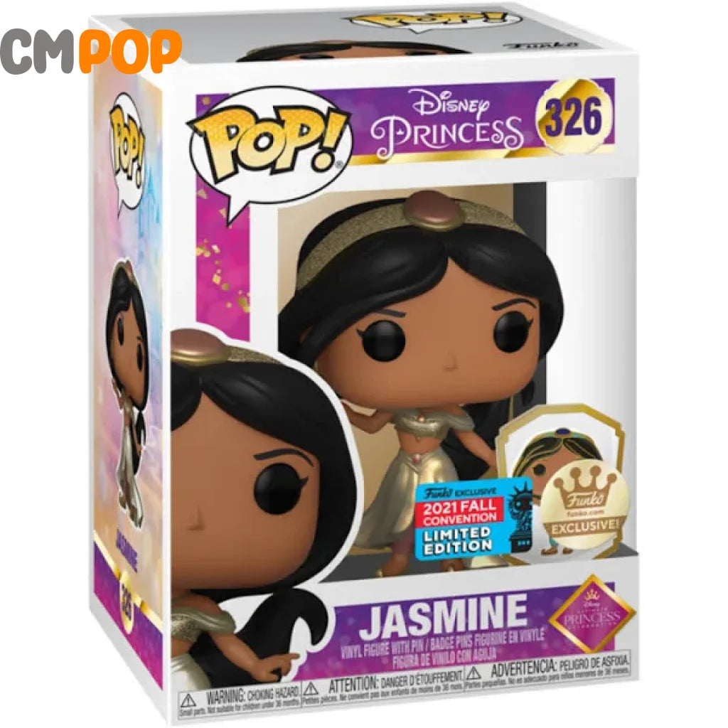 Princess Jasmine - #326 Funko Pop! Disney Aladdin 2021 Fall Convention Limited Edition Exclusive