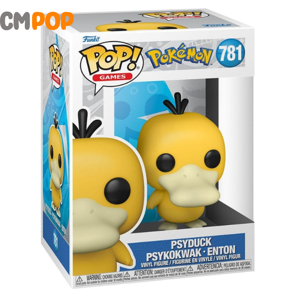 Pokemon: Psyduck - #781- Funko Pop! Pokemon Pop