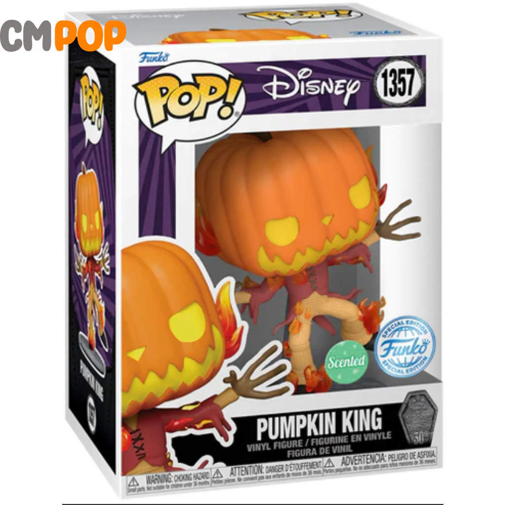 Pumpkin King - #1357 Funko Pop! Disney Scented Special Edition Exclusive