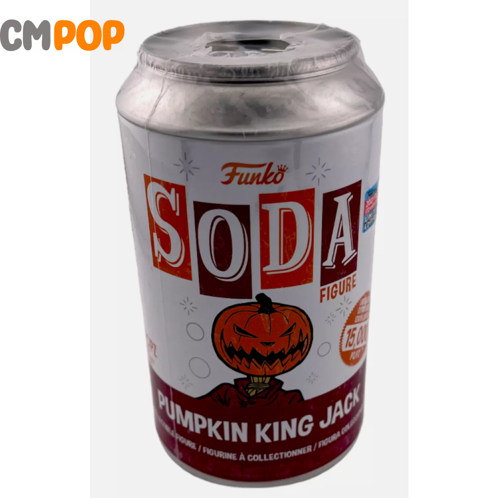 Pumpkin King Jack - Funko Vinyl Soda 15 000 Pieces Chance Of Chase