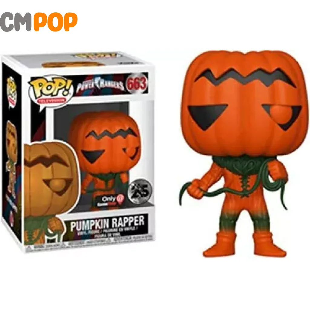 Pumpkin Rapper - #663 - Funko Pop! - Television - Power Rangers - Game Stop Exclusive Funko Pop