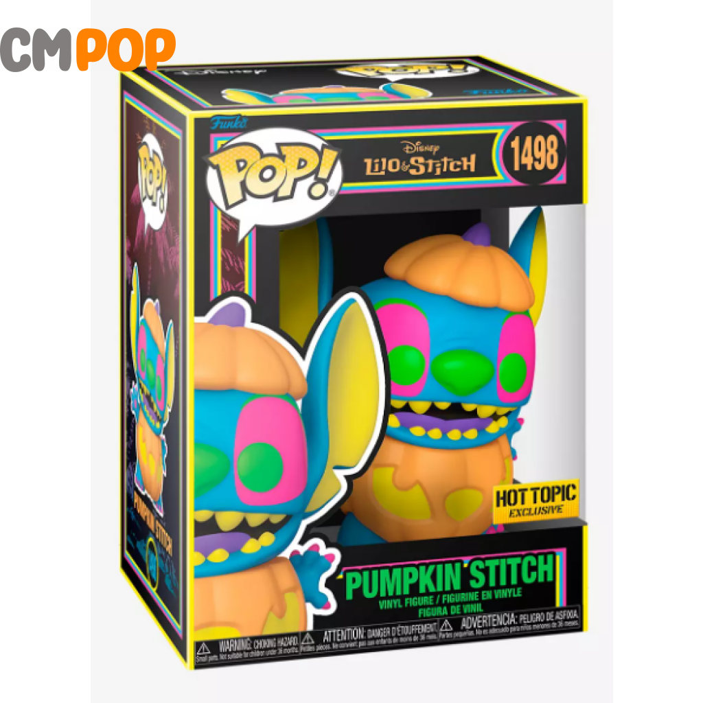 Pumpkin Stitch- #1498 - Funko Pop! -Lilo & Disney Hot Topic Exclusive Pop