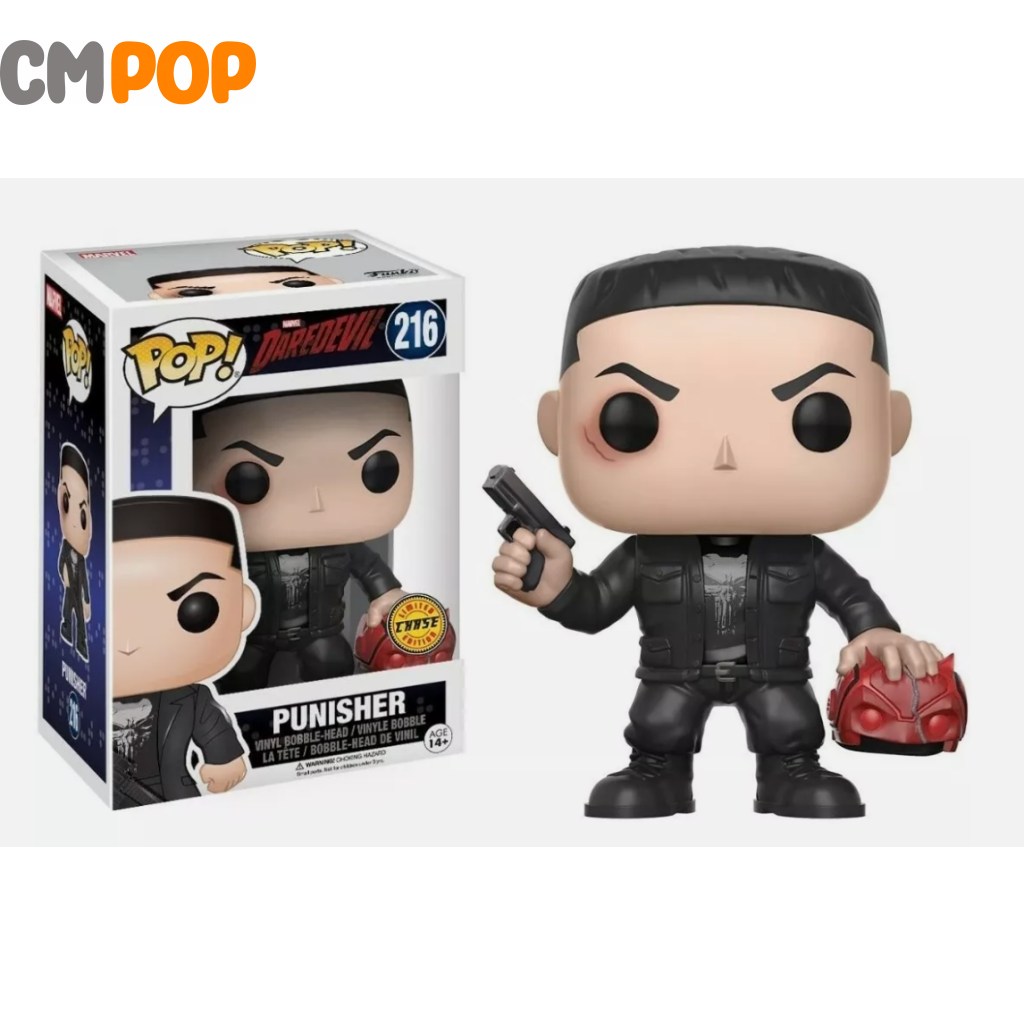 Punisher - #216 Funko Pop! Marvel Daredevil Chase Exclusive Pop