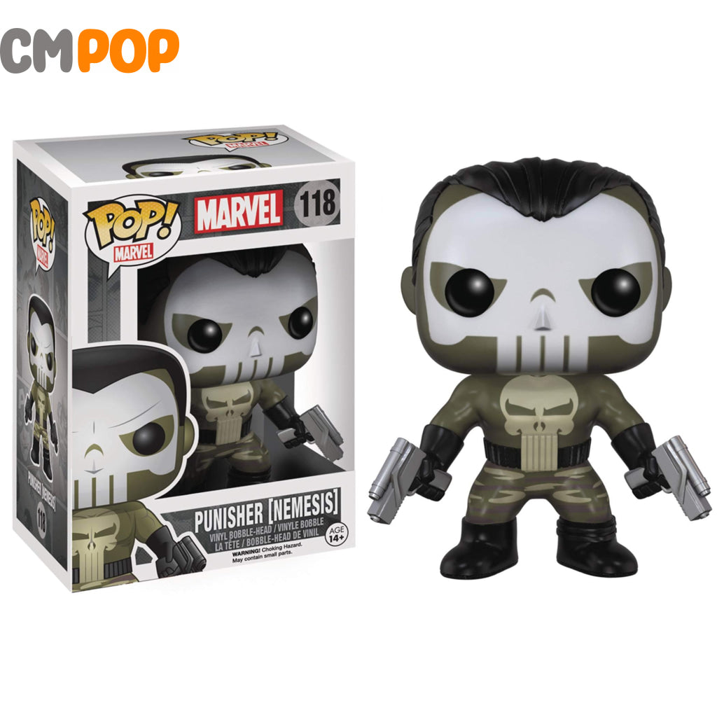 Punisher (Nemesis) - #118 Funko Pop! Marvel Pop