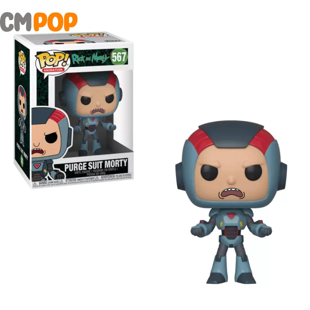 Purge Suit Morty- #567 - Funko Pop! Animation Rick And Morty Pop