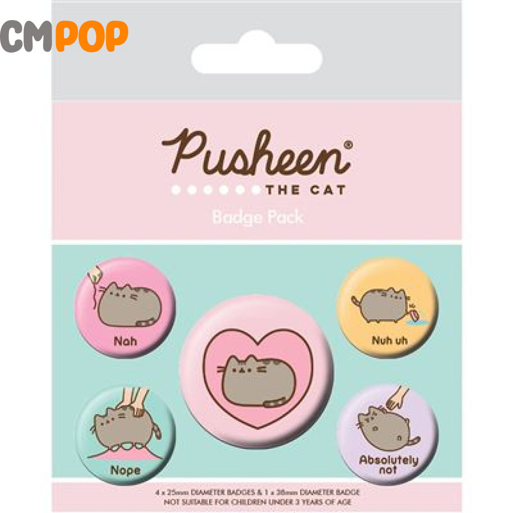 Pusheen - Badge Pack Badge
