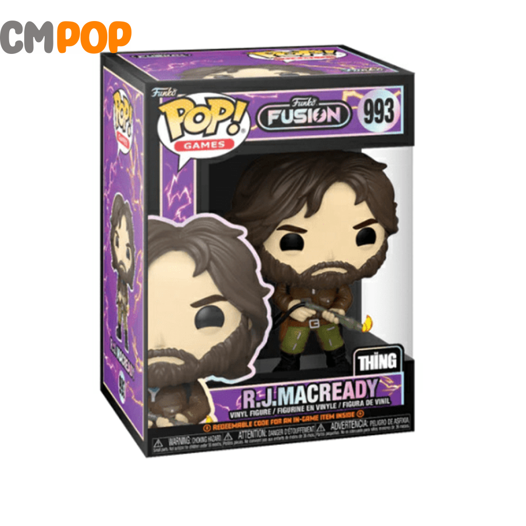 R.j. Macready - #993- Funko Pop! Fusion Games Pop