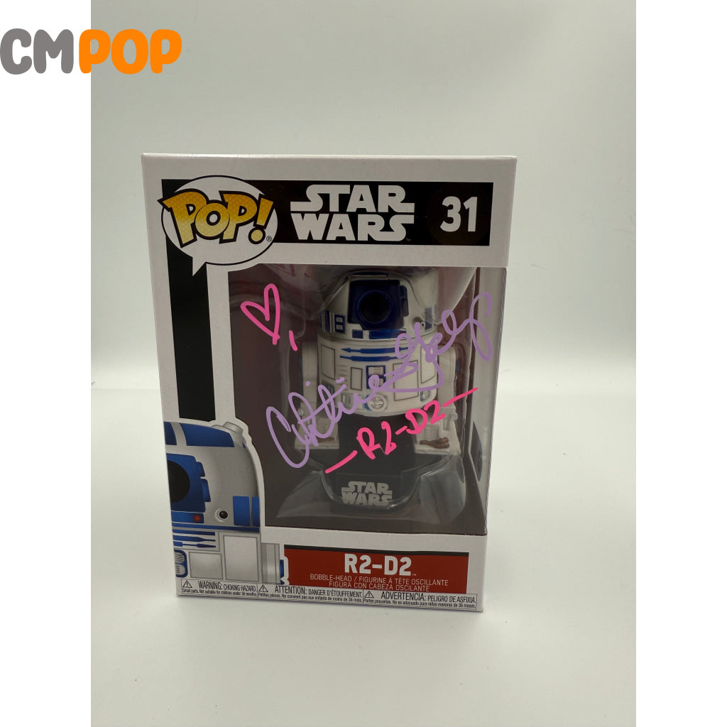 R2-D2 - #31 - Funko Pop! - StarWars - Signed by - Certified Pop! Funko Pop