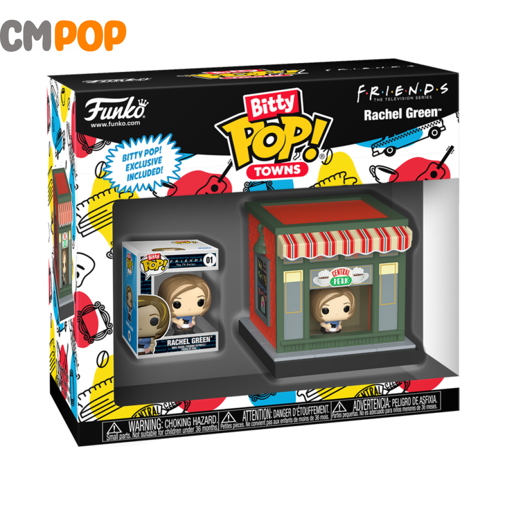 Rachel Green And Central Perk - Bitty Funko Pop! Friends Pop Towns