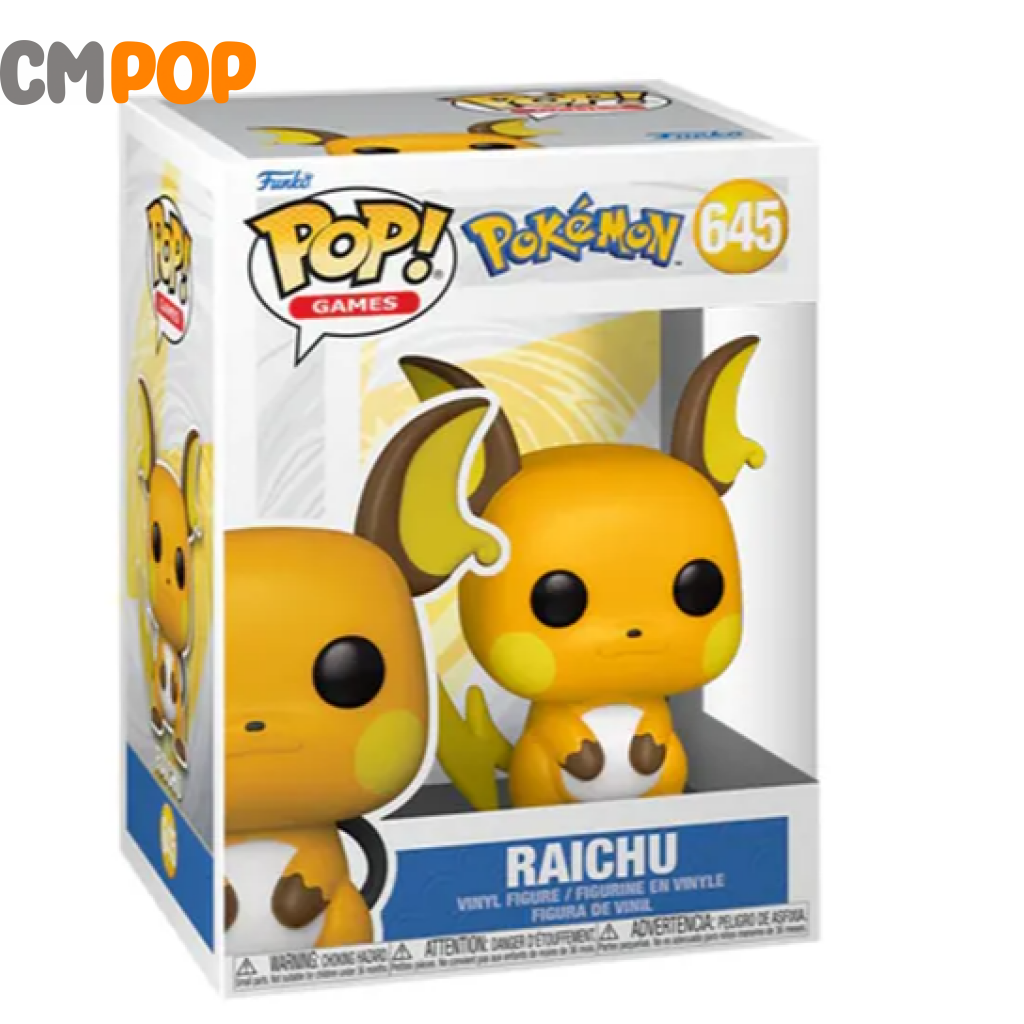 Raichu - #645 Funko Pop! Pokemon Pop