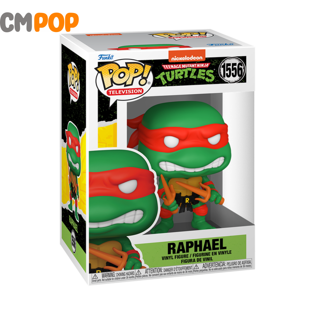 Raphael Classic - #1556 Funko Pop! Teenage Mutant Ninja Turtles (Tmnt) Pop