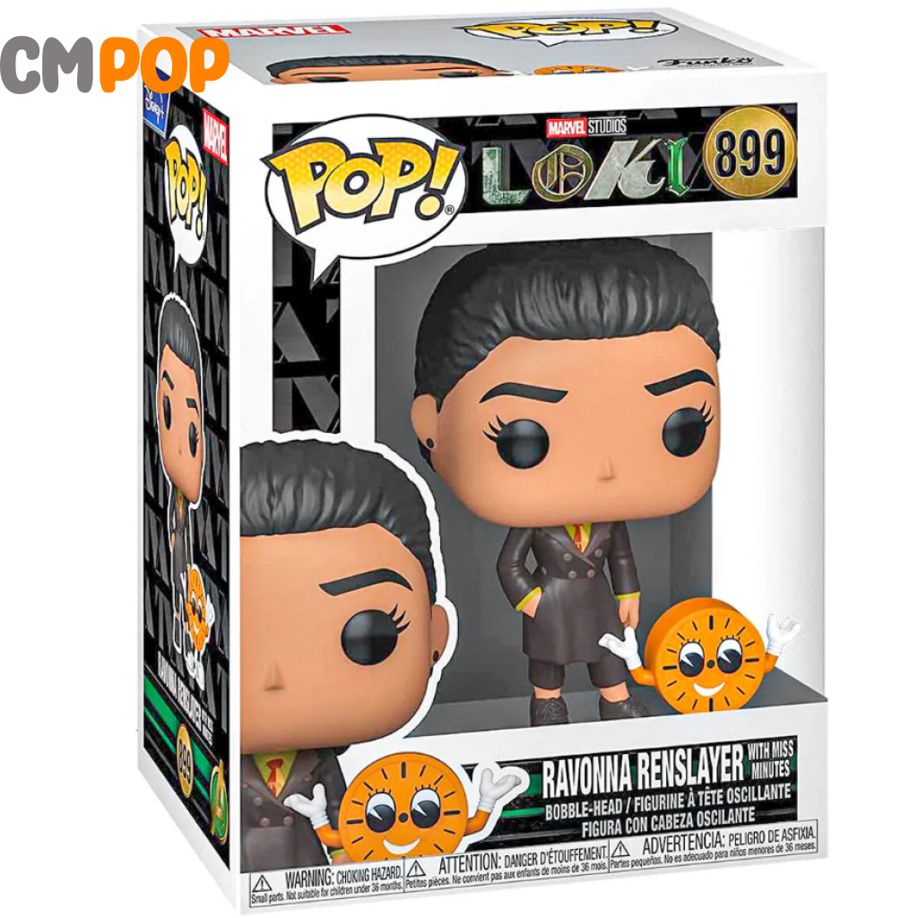 Ravonna Renslayer With Miss Minutes - #899 Funko Pop! Marvel Loki Pop