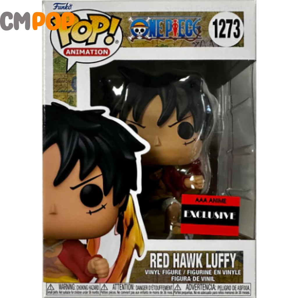 Red Hawk Luffy - #1273 Funko Pop! One Piece Exclusive Pop