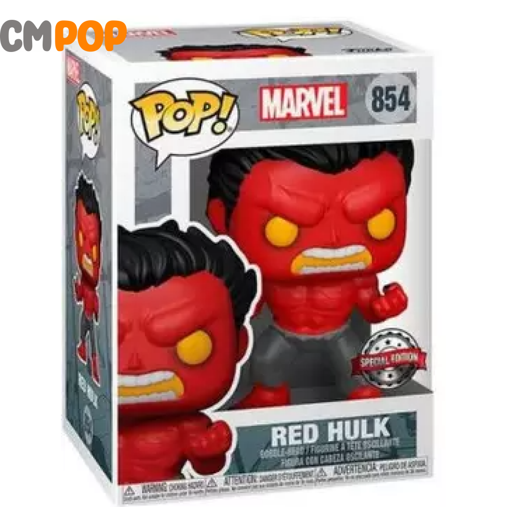 Red Hulk - #854 Funko Pop! Marvel Special Edition Pop