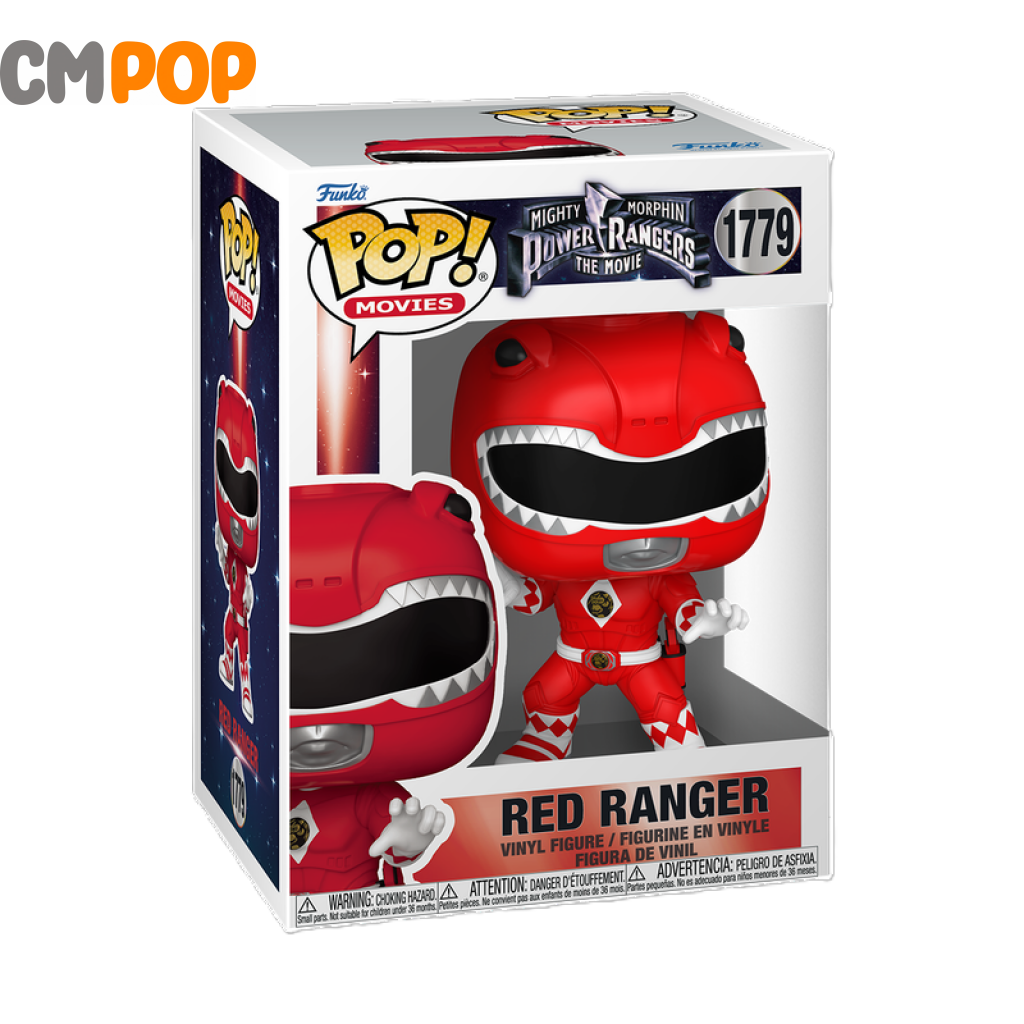 Red Ranger - #1779 - Funko Pop! - Television - Mighty Morphin Power Rangers Funko Pop