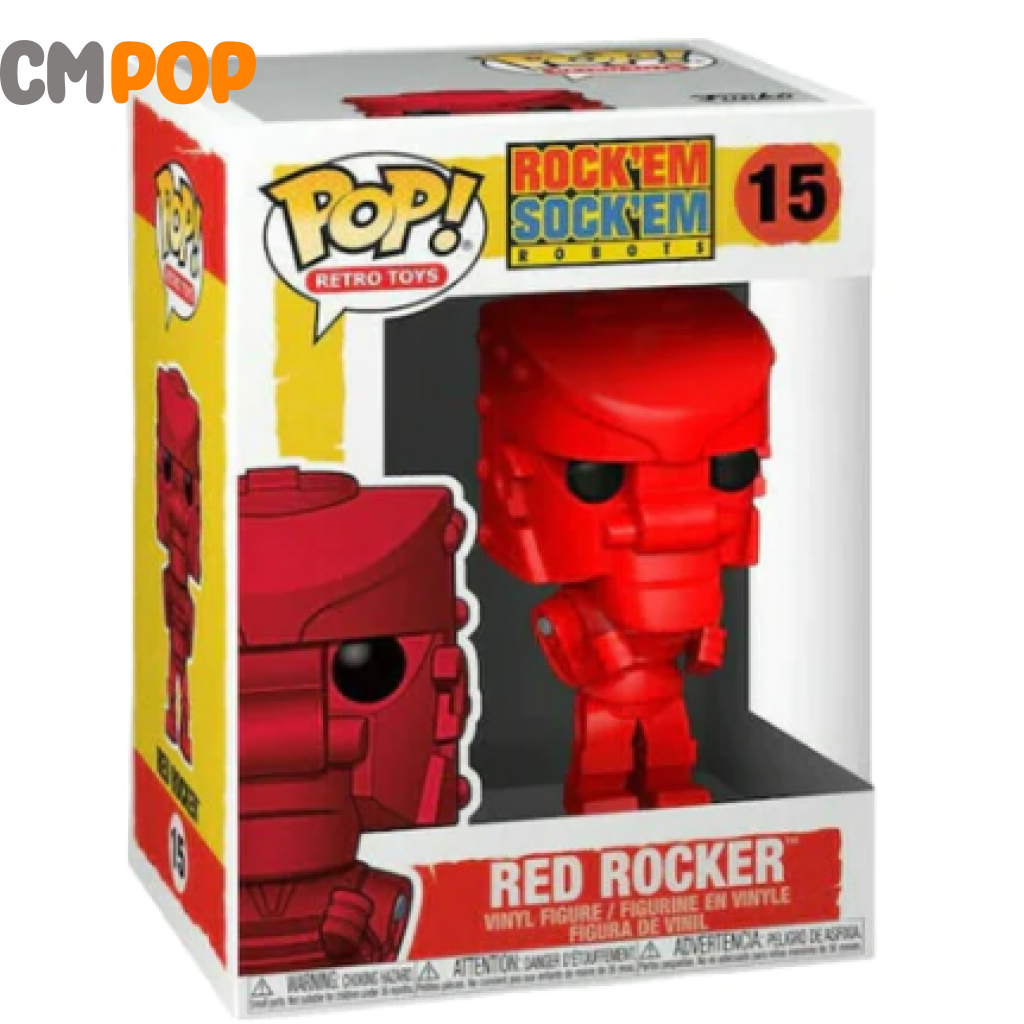 Red Rocker - #15 Funko Pop! Rockem Sockem Robots Pop