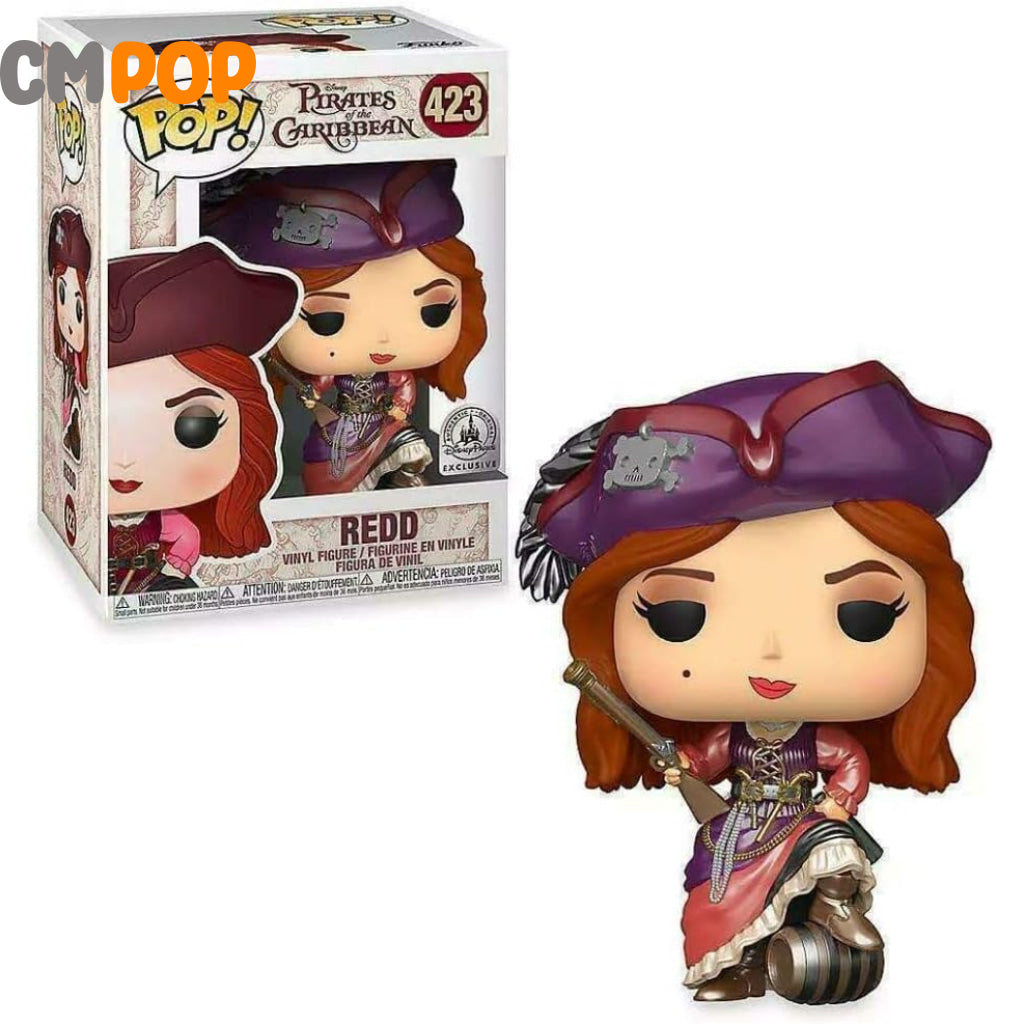 Redd - #423 Funko Pop! Disney Pirates Of The Caribbean Exclusive Pop