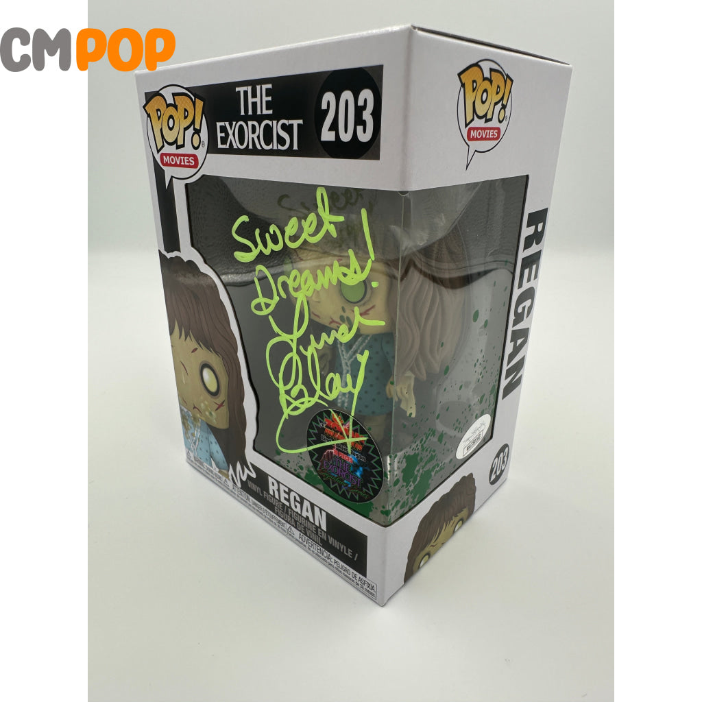 Regan- #203 - Funko Pop! Movies The Exorcist Signed By Linda Blair Certified Pop