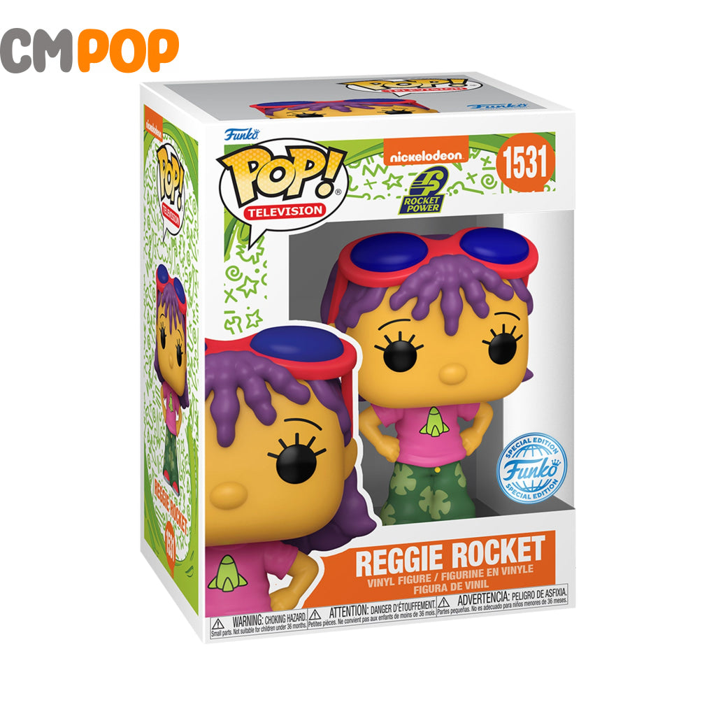 Reggie Rocket - #1531 Funko Pop! Tv Nickelodeon Rewind Special Edition Pop