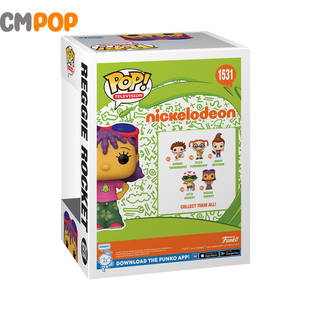 Reggie Rocket - #1531 Funko Pop! Tv Nickelodeon Rewind Special Edition Pop