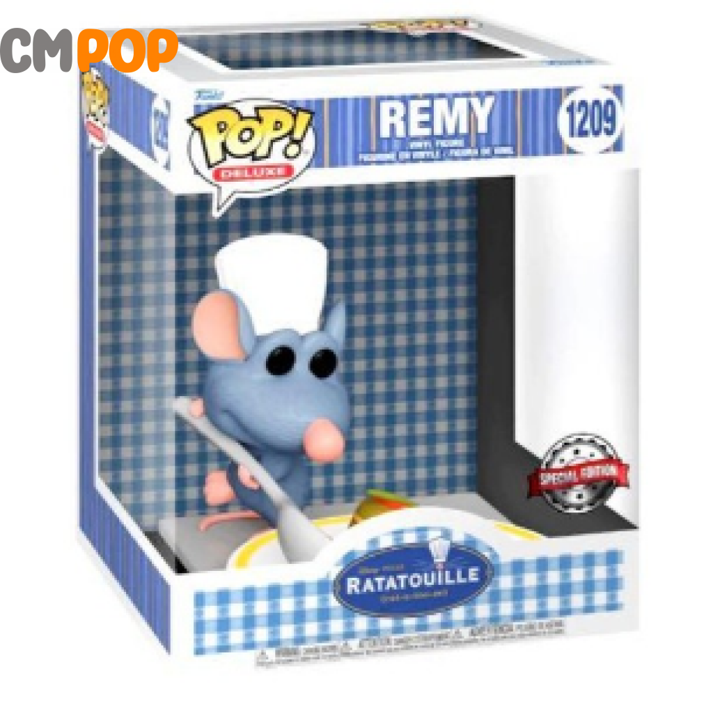 Remy With Ratatouille -Ratatouille - #1209- Funko Pop! Movies Pop