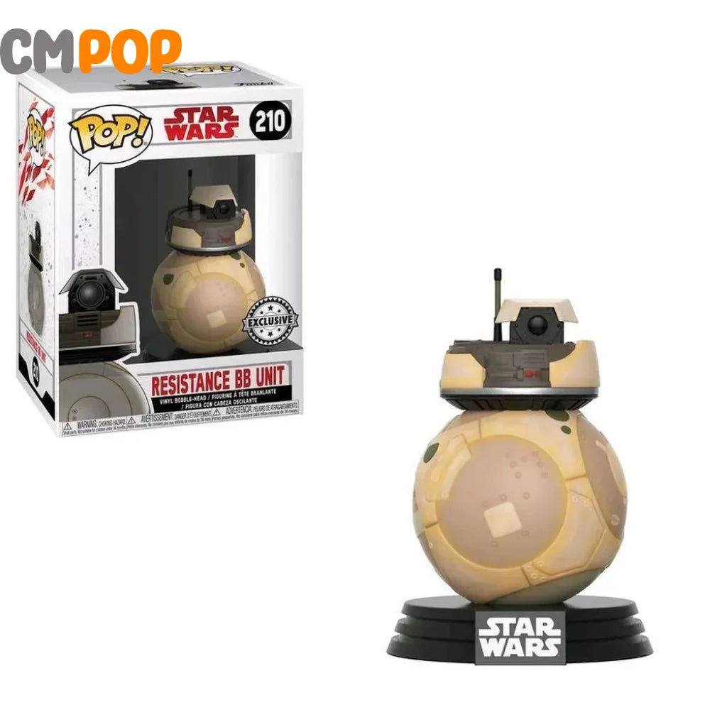 Resistance Bb Unit - #210 Funko Pop! Star Wars Exclusive