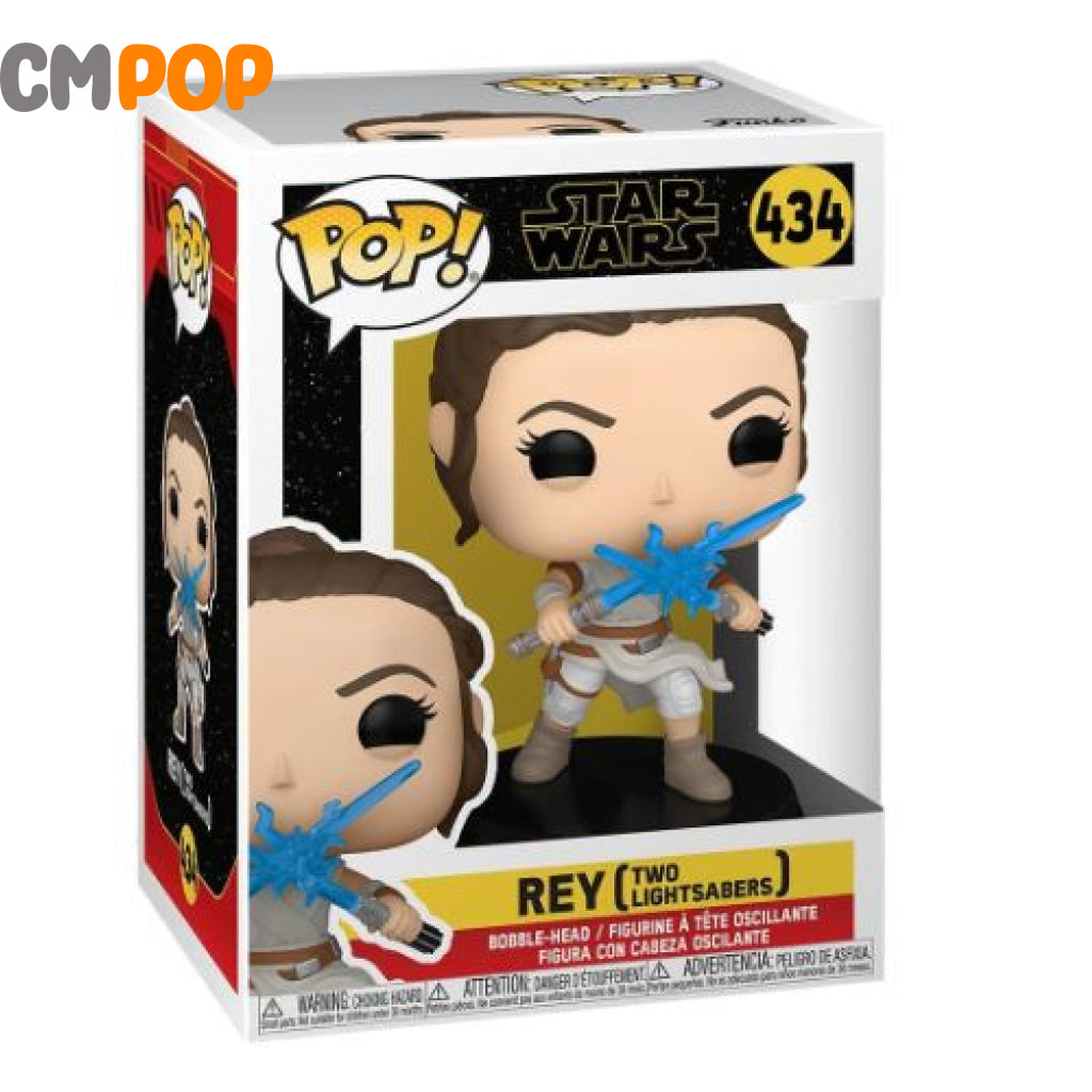 Rey (Two Lightsabers) - #434 Funko Pop! Star Wars Pop