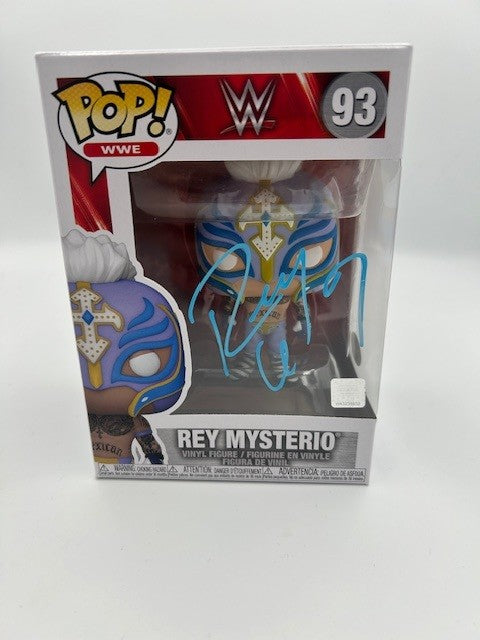 Rey Mysterio - #93 - Funko Pop! - WWE - Signed By Rey Mysterio