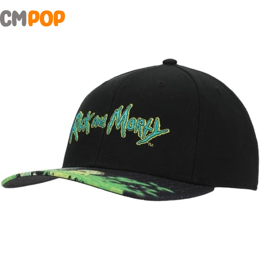 Rick and Morty Acid Vat Sublimated Bill Adult Snapback Cap Caps